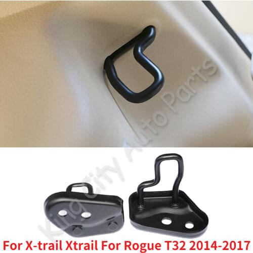 CAPQX 2pcsFor X-trail Xtrail For Rogue T32 2014-2017 Car Accessories Back Seat Chair Buckle Rear Seat Angle Tilt Adjustment Lock