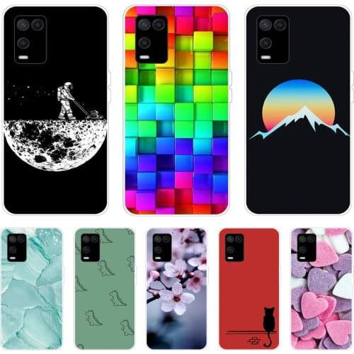 For Oppo A54 Case Phone Cover Soft Silicone TPU Back Cases for Oppo A54 Case 4G 6.51'' Fashion Global coque for OPPOA54 A 54