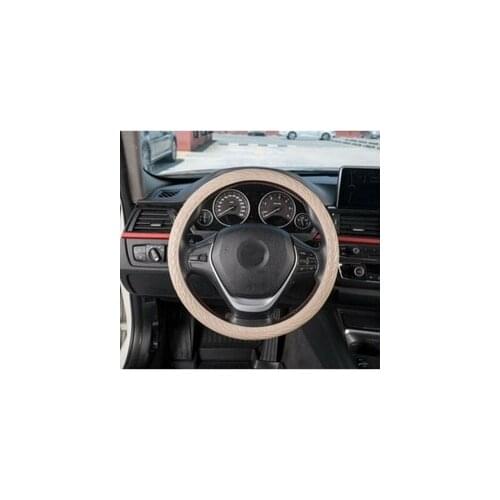 Roxform Silicone Steering Wheel Cover Beige Color Smell Does Not Make High Quality Car Interior Accessories Tuning Steering Wheel Protection