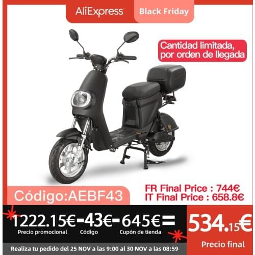 GTR6 350W Power Motor Electric Scooter Adults 25KM/H trotinette électrique ES Stock Electric Motorcycle 48V 20A Lithium Battery