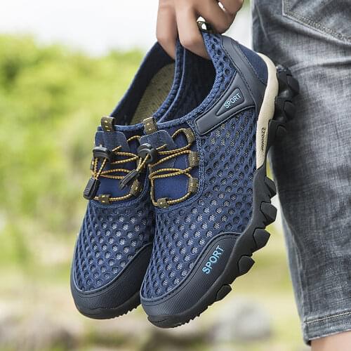 Unisex Summer High Quality mesh Climbing Shoes Man Trekking Fishing Shoes Women Breathable Sneaker Camping Shoes Outdoor