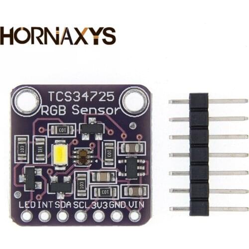 1PCS /10PCS /50PCS / 34725 TCS34725 Color Sensor RGB color sensor development board module