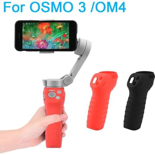 Soft Silicone Handle Sleeve Anti-Scratch Cover for DJI OM 4 /OSMO Mobile 3 Case Protector Gimbal Protective for OM4 Accessories