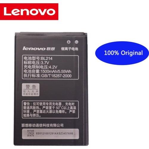 100% NEW original 1500mAh BL 214 Battery BL214 BL-214 For Lenovo A316 A316I A360E A365E A66