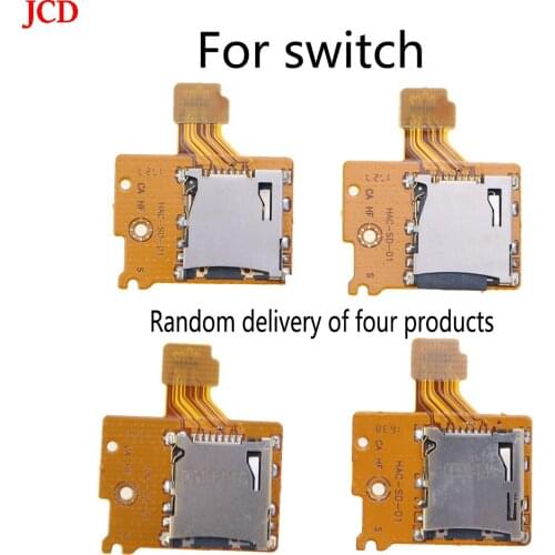 JCD Piezas de repuesto originales para Nintendo Switch NS, reemplazo de mando, ranura para tarjeta SD, TF