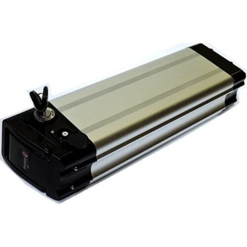 Great 48V 18Ah silver fish e-bike For 750W 1000W Li-ion top discharge Battery for Samsung cell bike for electric bicycle