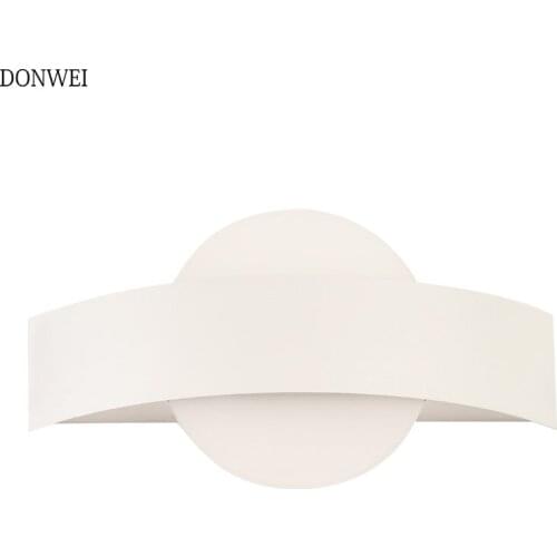 Simple Modern Wall Light LED Metal+Acrylic Wall Sconce Indoor Lighting Wall Lamp For Hallway Bedroom Bedside Bathroom Corridor