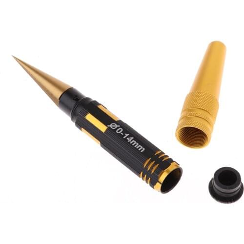 Expanding Hole Opener Reamer 0-14mm Driver DIY Tool for RC Cars Model Body