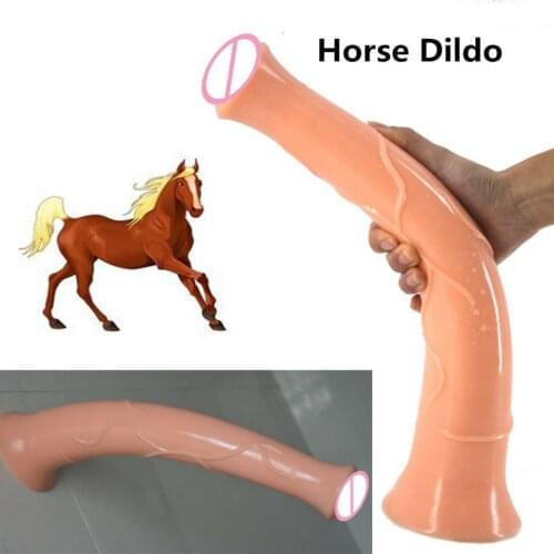 16.9 Inch Realistic huge big Dildo strong suction long horse dildo giant penis adult erotic sex toys for woman sexy toys product