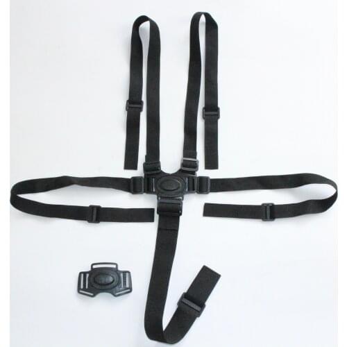 IMBABY Baby Stroller Safety Belt Universal 5-point Button Models High Chair Seat Belt Pram Buggy Accessories Kids Pushchair
