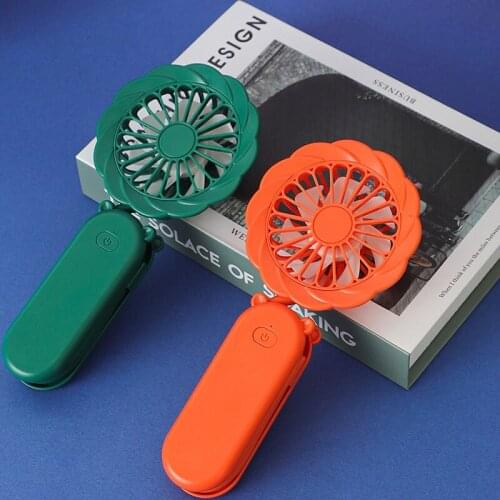 Mini Neck Hand Held Fan USB Rechargeable Portable Fan Air Cooler Cooling Personal Fan Portable Desk Fans Outdoor Travel Fans