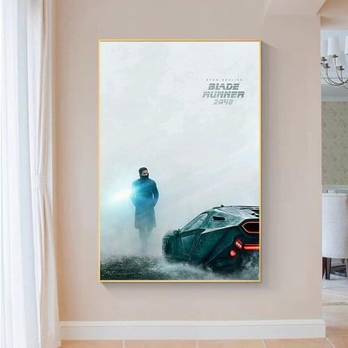 SP037 Silk Cloth Wall Poster BLADE RUNNER 2049 Ryan Gosling 2017 MOVIE Art Home Decoration Gift
