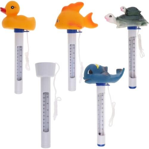 Spa and Pool Thermometer, with String & Shatter-Resistant Casing Tether