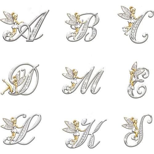 WELBACK Brooches Letter On Clothes