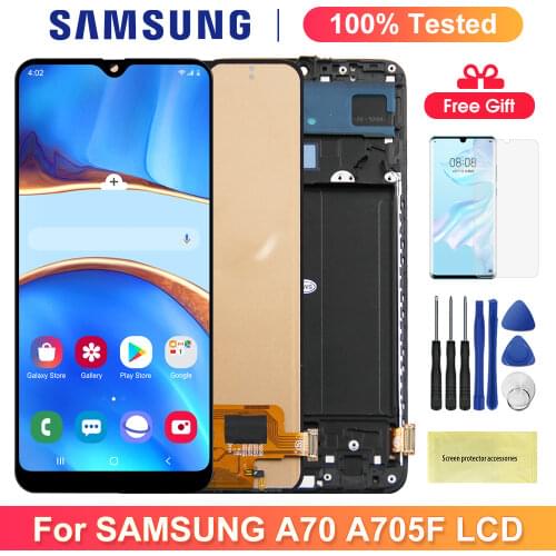 6.7'' A705 Lcd For Samsung Galaxy A70 2019 LCD Display Touch Screen Digitizer Assembly For Samsung A705 A705F SM-A705F A705DS