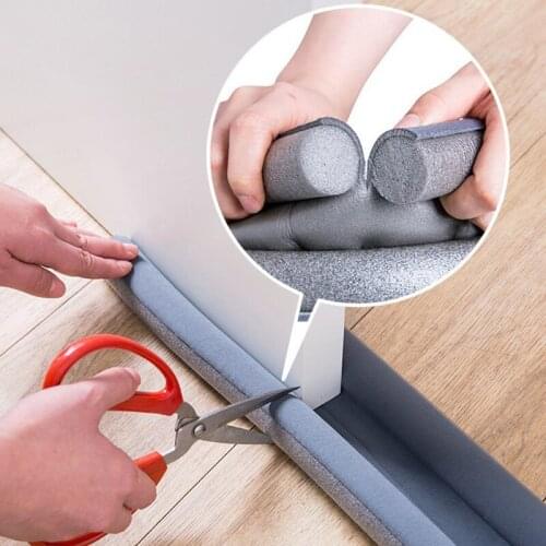 93cm Under Door Draft Guard Stopper Sound Proof Reduce Noise Door Bottom Sealing Weather Strip Under Door Draft Guard TSLM1
