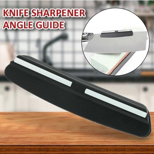 1pc Blade Sharpener Angle Guide Kitchen Knife Ceramic Angle Guide Holder Tool For Whetstone Sharpening Parts
