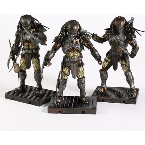 12cm AVP Celtic Chopper Scar Predator Action Figure PVC Collection Model Hiya Toys
