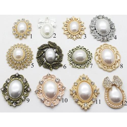 2020 Hot Sale Mixed 10pcs Jewelry Art Design Handmade Flowers Jewelry Anniversary for Women gift Accessories and parts