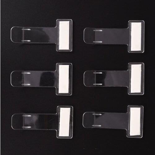 5Pcs/lot Car Vehicle Parking Ticket Permit Holder Clip Sticker Windscreen Fastener Stickers Kit Car Accessories