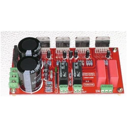 8 Euro AC24V 150W + 150W Power Amplifier Board 2.0 Channel TDA7293BTL (with BTL Speaker Protection) Luxury Power Amplifier Board