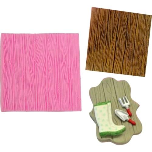 Tree Bark Wood Silicone Impression Texture Mat Fondant Mould Cake DIY Handmade Baking Sugarcraft Chocolate Cake Decorating Tool