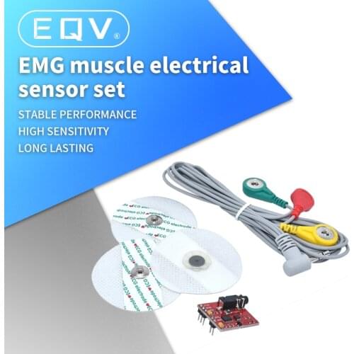 Muscle Signal Sensor Emg Sensor Controller Detects Muscle Activity For Arduino Development board for wearable Devices