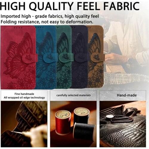 Butterfly Wallet Leather Case For Google Pixel 4A 4G 5G Pixel 5 XL Cover Luxury Quality Flip Stand Case