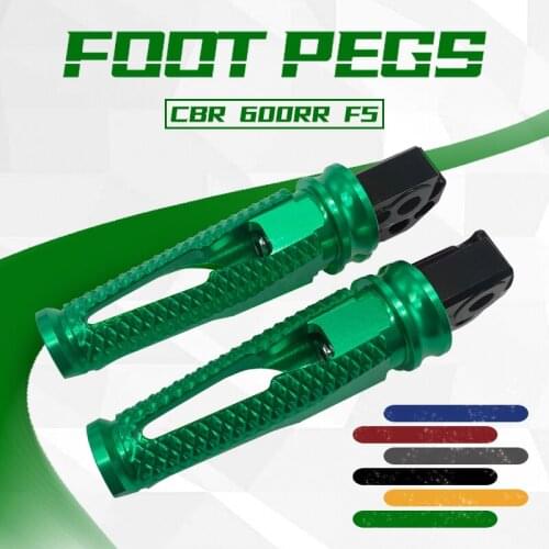 Motorcycle Rear Foot Pegs Passenger Footrest pedal For Honda CBR600RR/ABS CBR 600/F4/F4i CB900/CB600 HORNET CB1000R/ABS