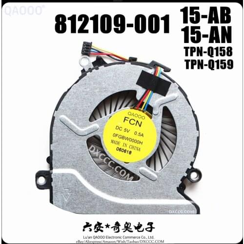 New CPU FAN For HP Pavilion 15Z-a 17-G 17-G015DX 15-ab065tx 15-ab066tX 15-ab068TX 15-ab069tx TPN-Q158 812109-001 CPU COOLING FAN