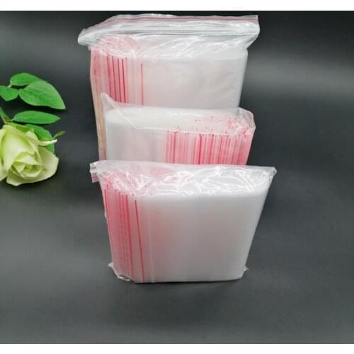 1000pcs Plastic Ziplock Bags Gift Bag for Christmas Birthday Party Wedding Gift Packing Bag Plastic Storage Bag Plastic Zip Bag