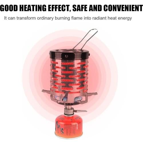 Durable Heater Stove Multi-function Gas Warmer Heater Stove Portable Heating Cover Equipment for Outdoor Camping