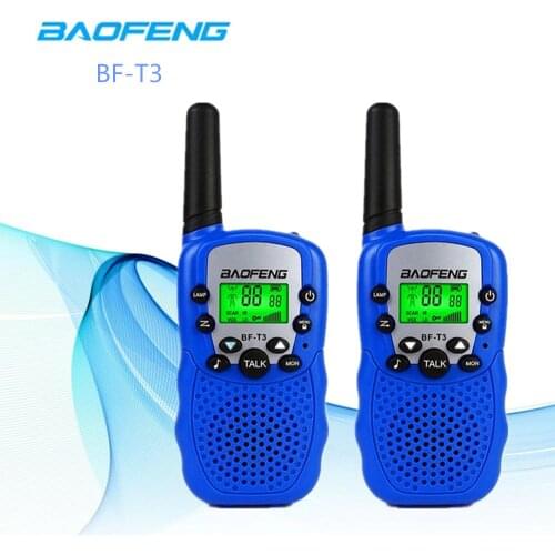 2PCS Baofeng BF-T3 Walkie Talkie Best Gift for Kids Children Radio Mini Handheld T3 Wireless Two Way Radio Kids Toy Woki Toki