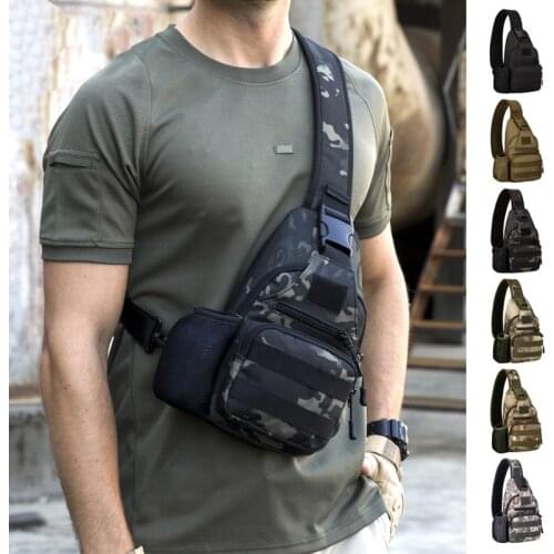 Outdoor Sports Bag Shoulder Travel Hiking Trekking Bag Cycling Climbing Backpack USB Charge Anti Theft Military Tactical Bags