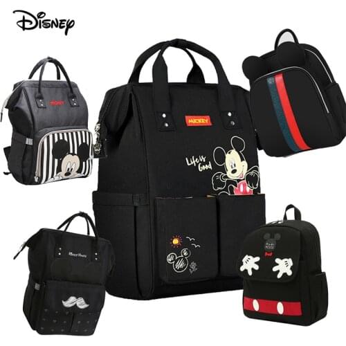 Wholesale Diaper Bag Baby Disney USB Heating Nappy Backpack (5pcs free shipping,Contact me minus freight)