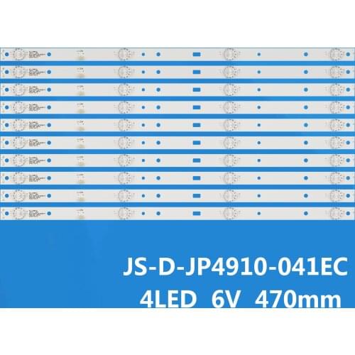 LED Backlight Strips for Lehua 49AX3000 for YS-L E469119 E49DU1000 Mcpcb JS-D-JP4910-041EC(60517) DU49-1000
