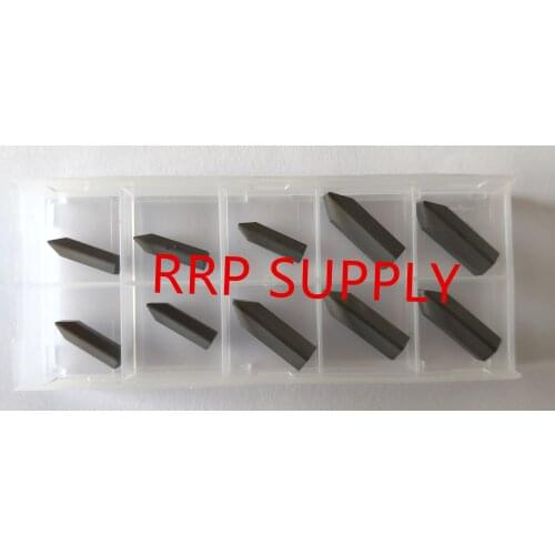 5pcs JCL15-120+5pcs JCL20-120A carbide inserts, YT15 material, one box contains 10pcs, use for cut-off tools