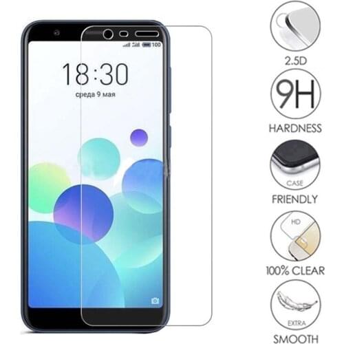 Premium Tempered Glass For Meizu M8C Screen Protector Toughened protective film For Meizu M8 C M8C Case Glass