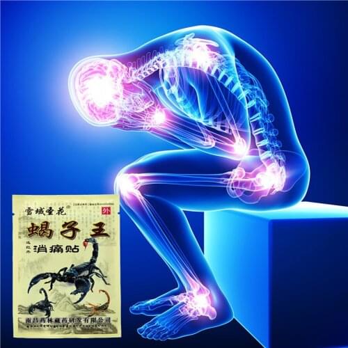 32Pcs Emperor Scorpion Analgesic Plaster Muscle Rthritis Neck Body Pain Relief Patch Relaxation Joint shoulder Pain Patch