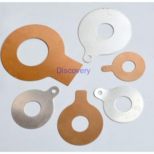 Mask Machine Piezoelectric Ceramic Sheet Transducer Electrode Sheet Ultrasonic Copper Sheet Vibrator Accessories 15k20k