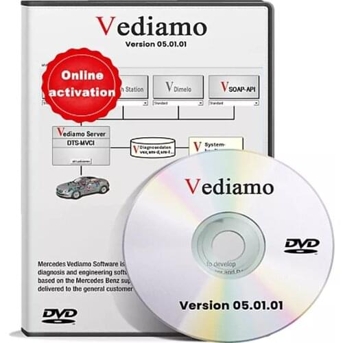 For MB STAR C4 SD C5 Offline Programming By-pass TIPS Vediamo 5.01.01 Engineering Software SCN VEDOC CODING