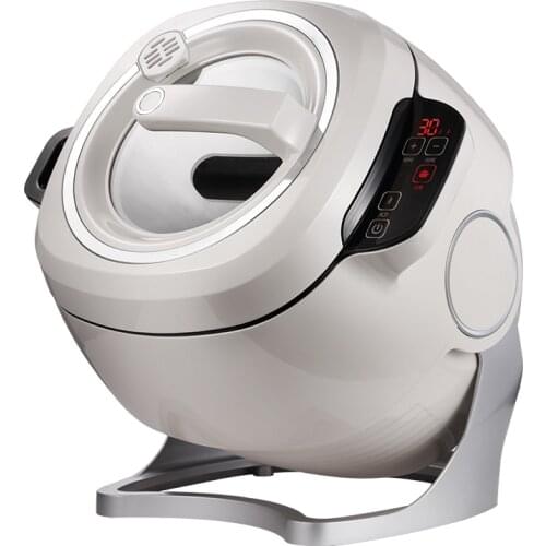 220V Intelligent Electric Automatic Stir Frying Machine 6L Household Cooking Wok Pot Non-stick Multifunctional Cooker Pot