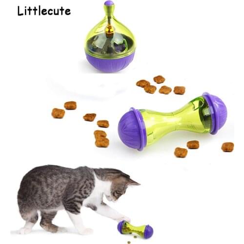Pet Cat Dog Feeder Toys Interactive Balls Leakage Toys Feeder for Dogs Cats Puzzle Shaking Food Toy Chewing Pet Accessories