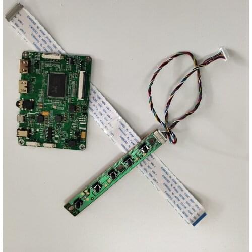 Kit For B156HAN06 1920x1080 mini Micro Display Panel EDP monitor screen Controller Board LED LCD 2 HDMI