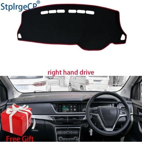 Car Dashboard Cover Mat for changan A600 2016-2018 Right Hand Drive Dashmat Pad Dash Mat Covers Dashboard Accessories