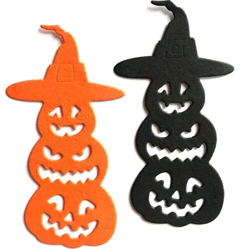 Metal Cutting Dies Cut Mold Halloween Pumpkin Decoration Scrapbook Paper Craft Knife Mould Blade Punch Stencils