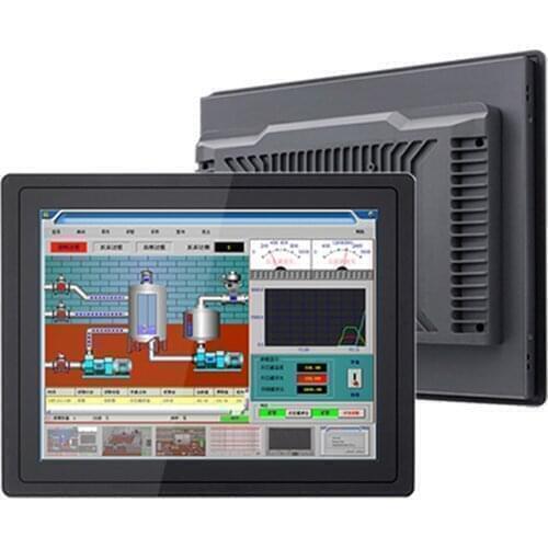 18.5 " capacitive touch screen embedded wall-mounted industrial all-in-one PC smart touch show Screen Suitable for CNC computer