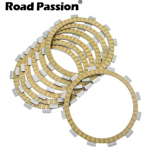7 pcs Clutch Friction Plate Set for Hyosung TE450 Rapier TE 450 GT650 GT650S GT650R GT650i GV650 Aquila i ST700 ST700I GT GV 650