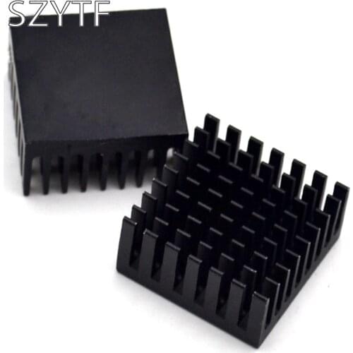 Heat sink 40*40*11MM (black slot) high-quality radiator
