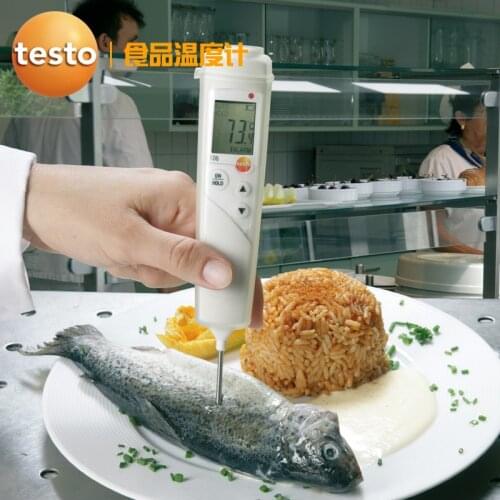 Testo106 Digital Display Waterproof Food Thermometer Kitchen Dining Frozen Baking Plug-in Thermometer